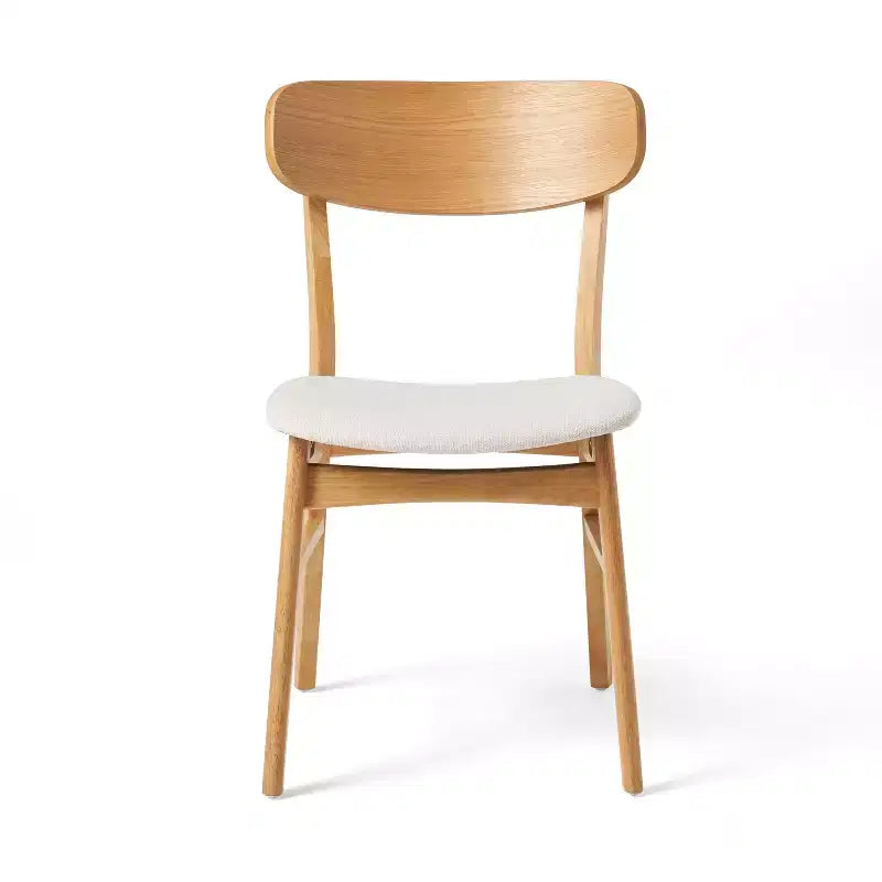 GDFStudio Balfern 5 Pieces Mid Century Modern Upholstered Wood Dining Set