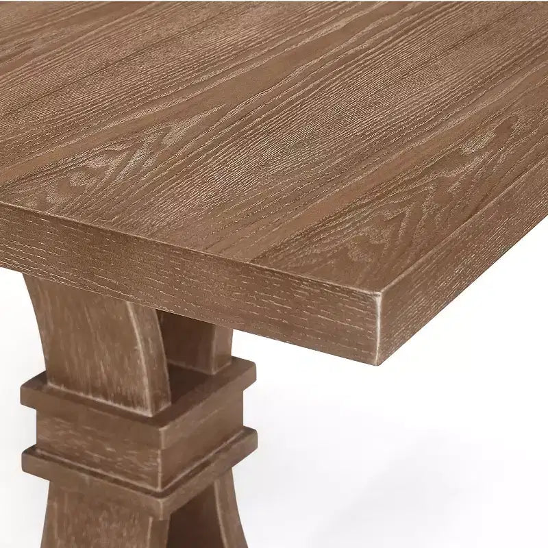 Christopher Knight Home Covey 7 Pieces Contemporary Upholstered Wood Expandable Dining Set