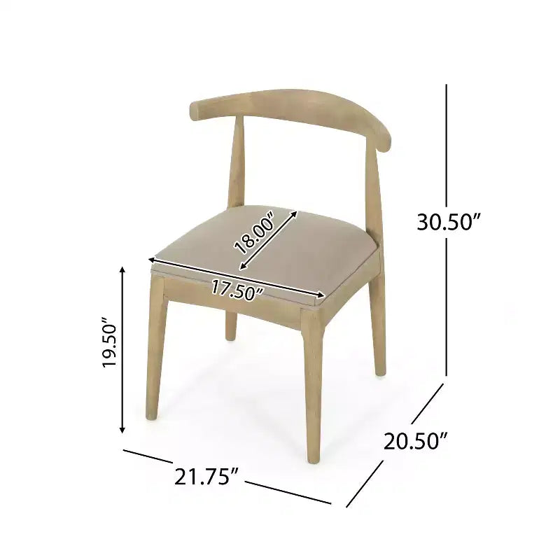 Christopher Knight Home Covey 7 Pieces Contemporary Upholstered Wood Expandable Dining Set