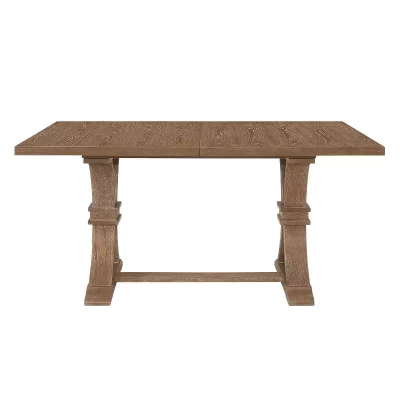 Christopher Knight Home Covey 7 Pieces Contemporary Upholstered Wood Expandable Dining Set