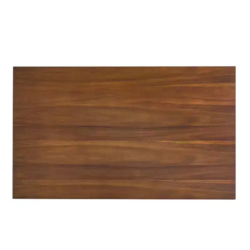 Christopher Knight Home Crest 5 Pieces Modern Faux Leather Dining Set with Metal Base, Brown/Walnut/ Black