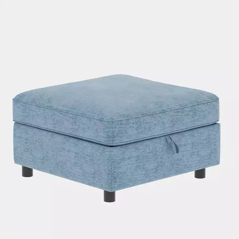 Christopher Knight Home Penny Versatile 68 Modular Storage Loveseat with Two Ottomans