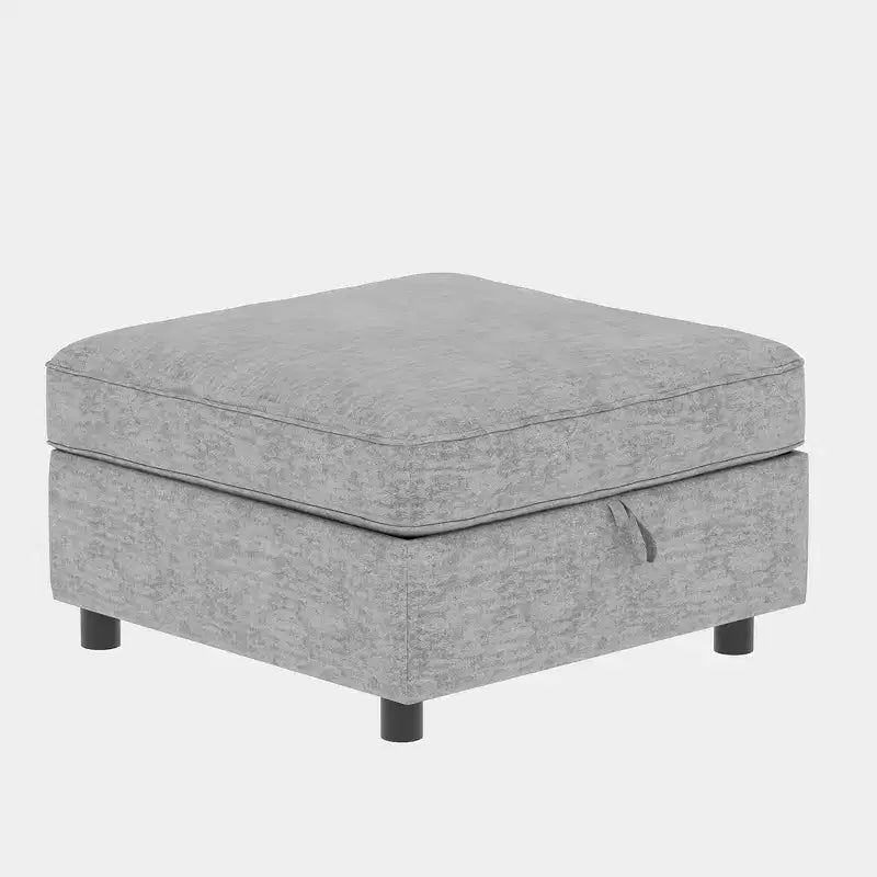 Christopher Knight Home Penny Versatile 68 Modular Storage Loveseat with Two Ottomans