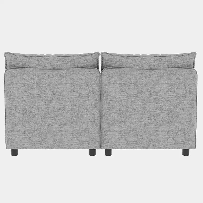 Christopher Knight Home Penny Versatile 68 Modular Storage Loveseat with Two Ottomans