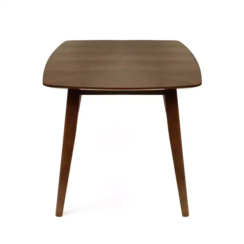 Christopher Knight Home Walton 7 Pieces Mid-Century Modern Rubberwood Upholstered Dining Set