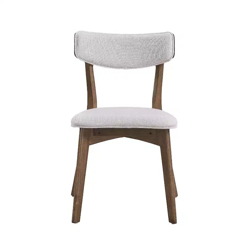 Christopher Knight Home Walton 7 Pieces Mid-Century Modern Rubberwood Upholstered Dining Set