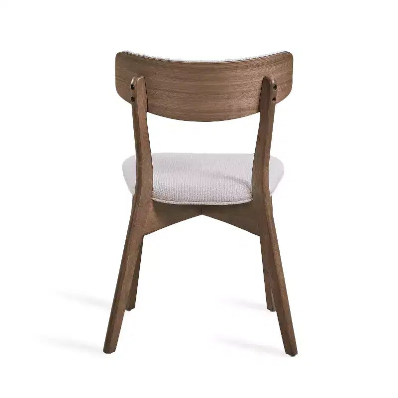 Christopher Knight Home Walton 7 Pieces Mid-Century Modern Rubberwood Upholstered Dining Set