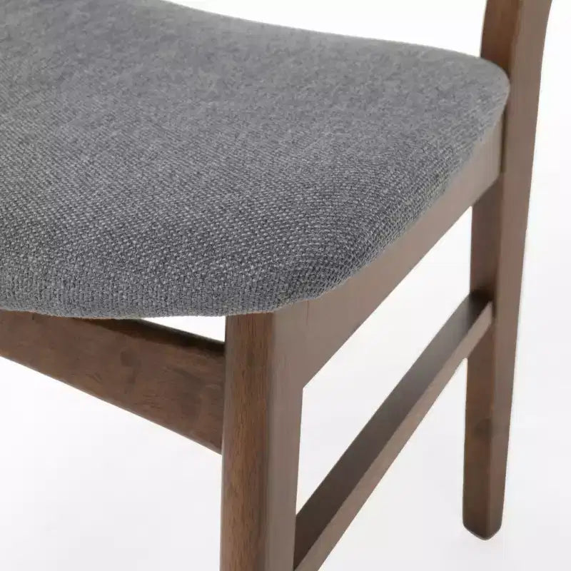 Christopher Knight Home Bryner Mid Century Modern Fabric Upholstered Wood 5 Piece Dining Set