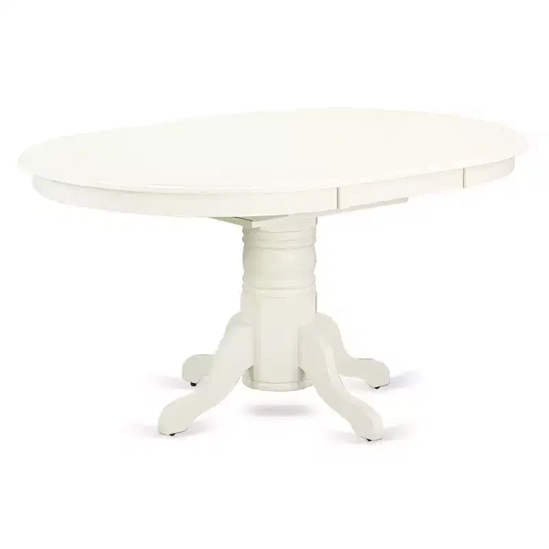Wood 7 Piece Dining Table Set Saddle Brown Butterfly Leaf Table