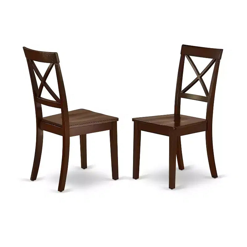 HomeStock 5 Piece Square Dining Table Set Modern Style 36x36