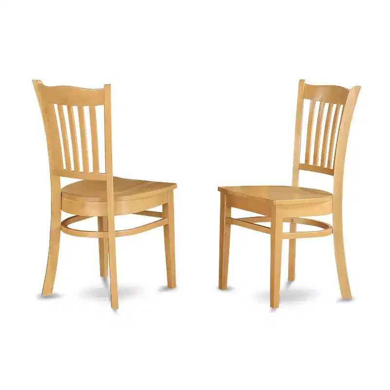 HomeStock Belmont Dining Room Set, Oak