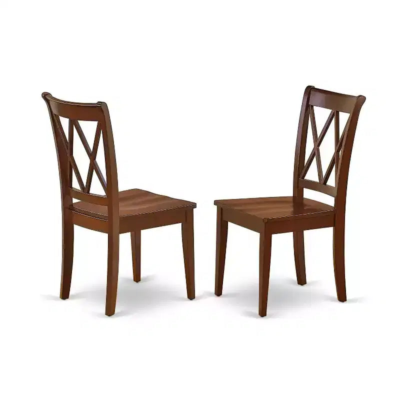 Dining Set 5 Piece - Rectangular Table & 4 Chairs - Modern Farmhouse Style