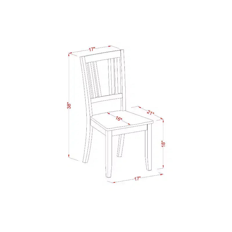 Dinette Set with Chairs - Kitchen Table Set, Modern Dining Table & Chairs