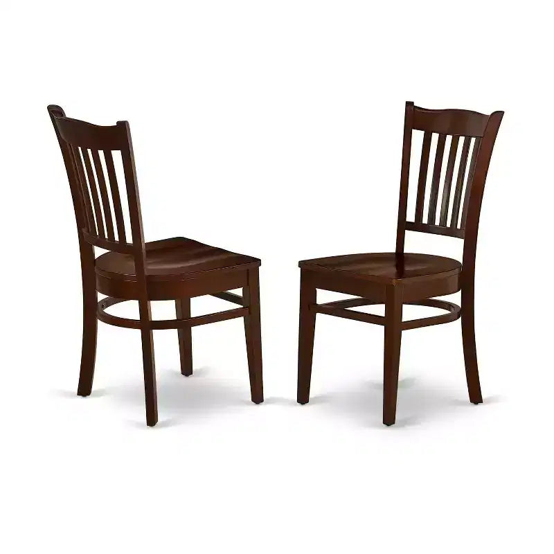Rectangle Dining Table Set - 3Pc Cottage Kitchen Table with Butterfly Leaf & 2 Chairs