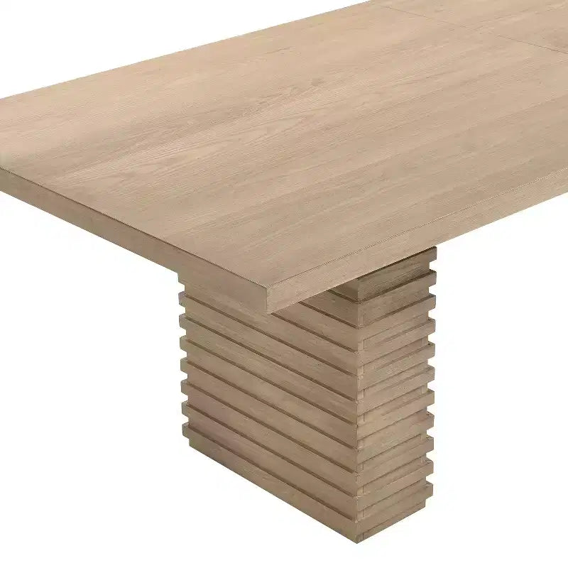 Christopher Knight Home Yao Modern 7 Piece Dining Set with Rectangular Table and 6 Rubberwood Upholstered Chairs
