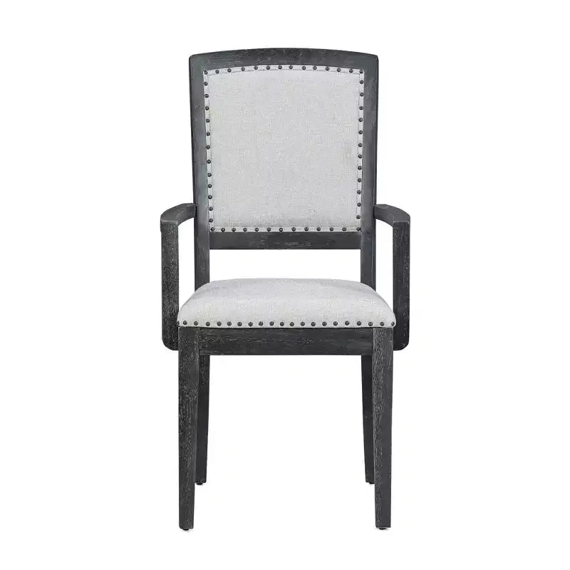 9 Pieces Extendable Dining Table Set for 6, Rectangular Kitchen Dining Table with Removable Leaf and 6 Armless Chairs and 2 Arm Chairs