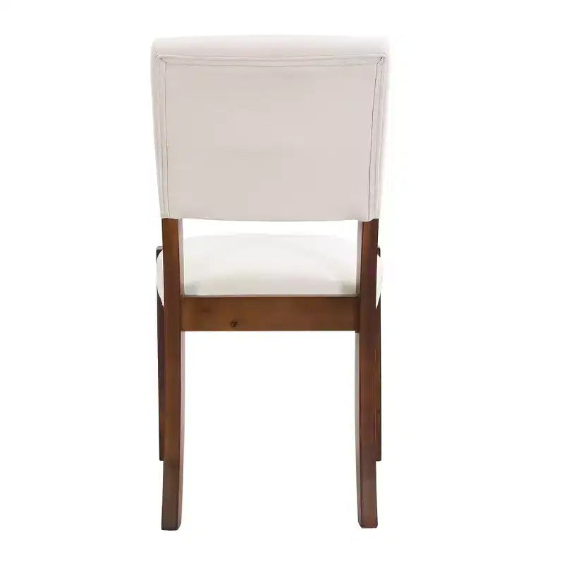 Faux Marble Dining Table Set for 4, 5 Pieces Rectangle Dining Table with 4 Upholstered Chairs for Small Space Kictchen