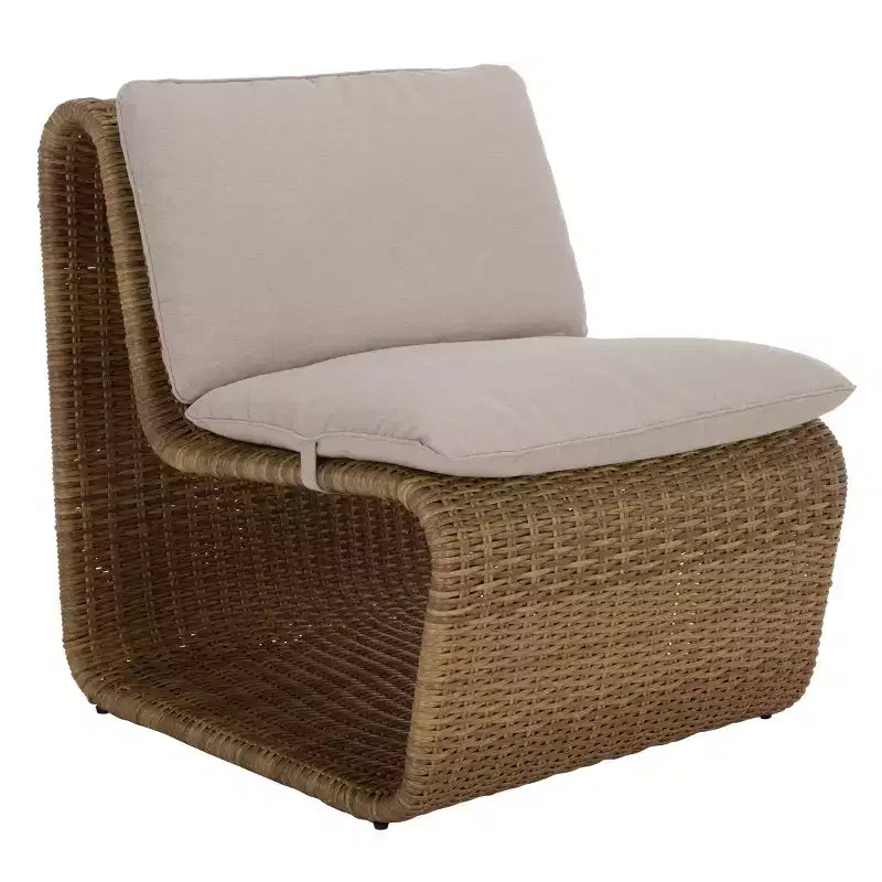 Drew Patio Lounge Set - Indoor/Outdoor - PAT7542 - Natural/Taupe - Safavieh