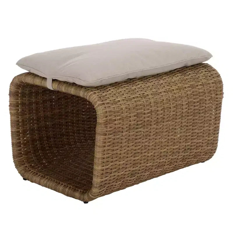 Drew Patio Lounge Set - Indoor/Outdoor - PAT7542 - Natural/Taupe - Safavieh