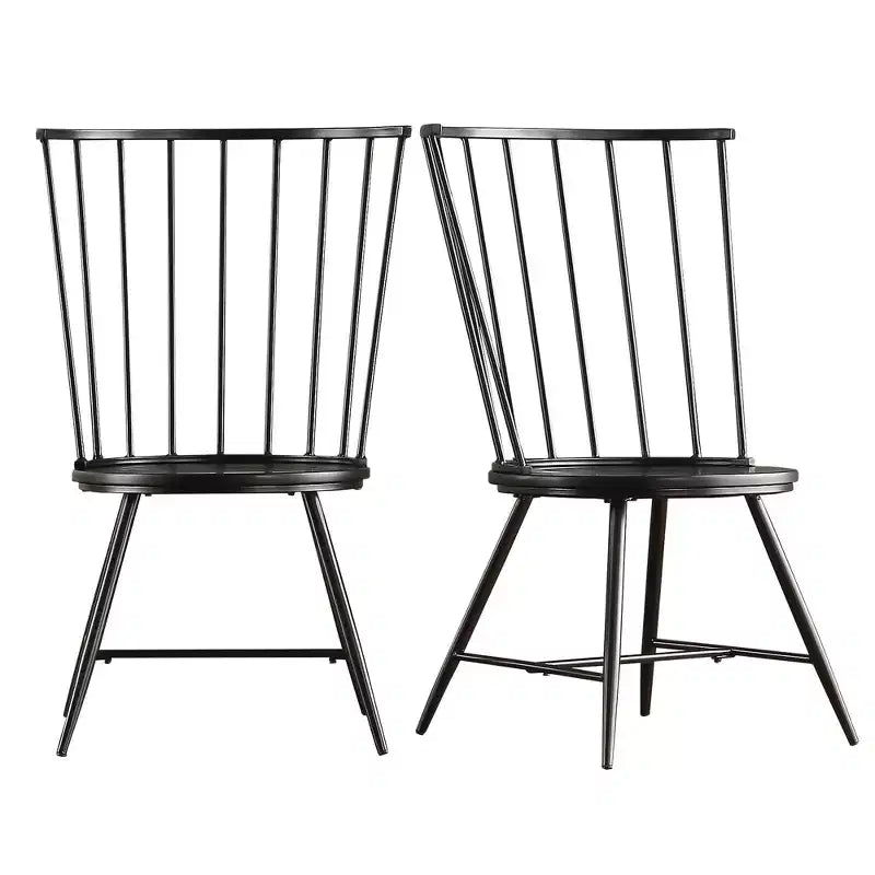Norfolk Walnut Finish Round 5-Piece Dining Set - INSPIRE Q