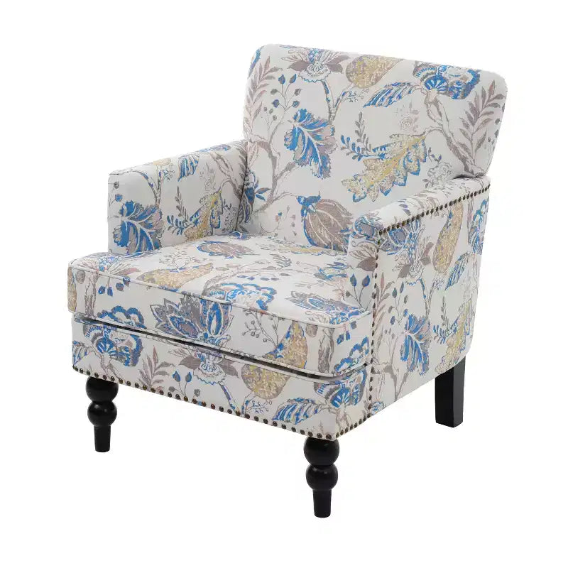 Christopher Knight Home Harrison Contemporary Fabric Upholstered Club Chair with Nailhead Trim