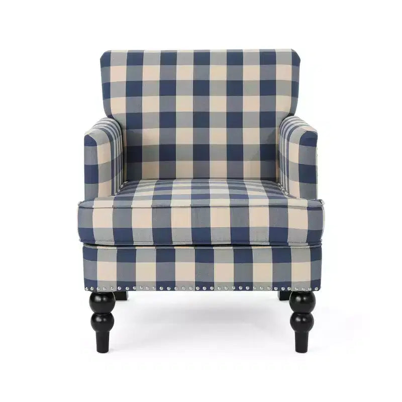 Christopher Knight Home Harrison Contemporary Fabric Upholstered Club Chair with Nailhead Trim