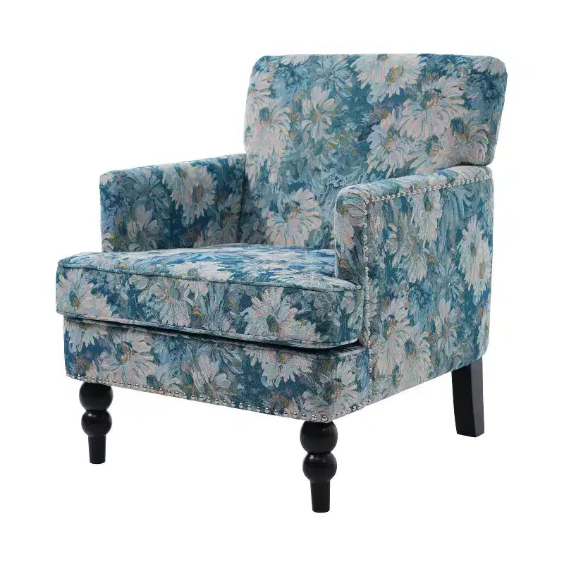 Christopher Knight Home Harrison Contemporary Fabric Upholstered Club Chair with Nailhead Trim