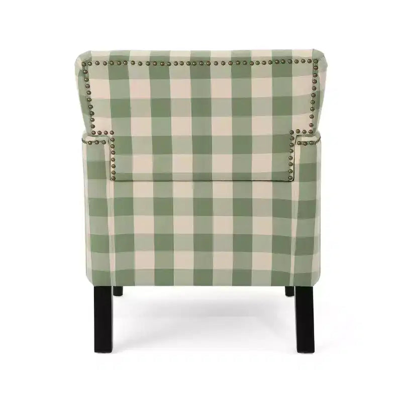 Christopher Knight Home Harrison Contemporary Fabric Upholstered Club Chair with Nailhead Trim