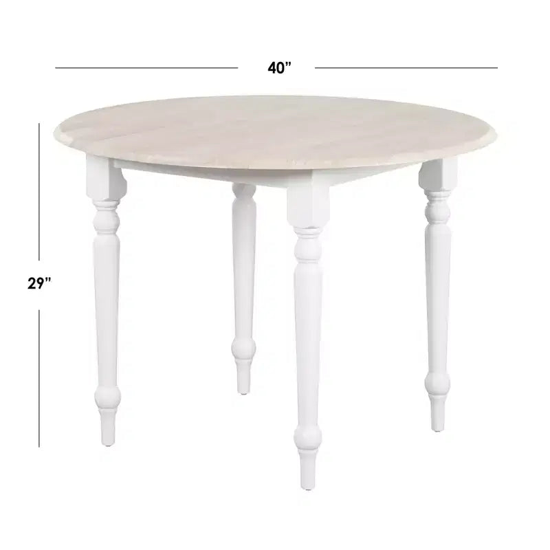 5pc Double Drop Leaf Dining Set Wood - Buylateral