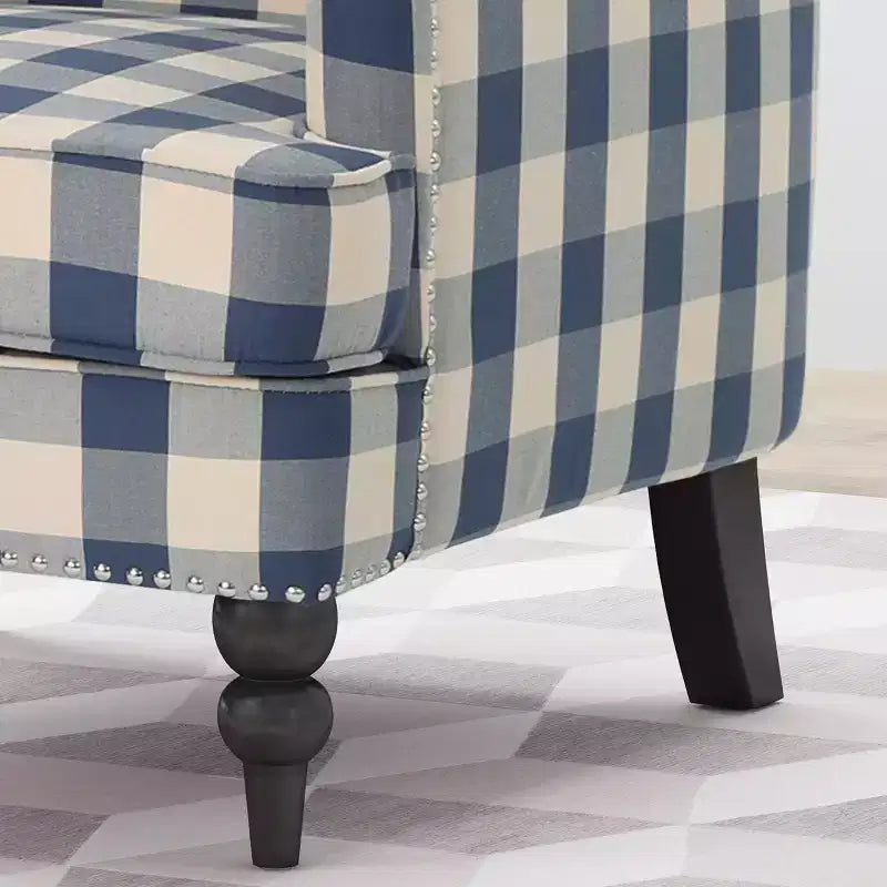 Christopher Knight Home Harrison Contemporary Fabric Upholstered Club Chair with Nailhead Trim