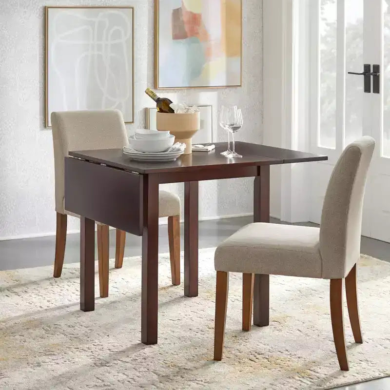 3pc Estelle Drop Leaf Dining Set - Buylateral