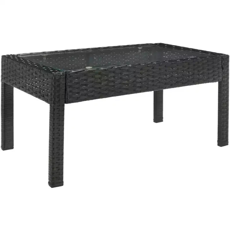 Bassey 4 Piece Living Set - Indoor/Outdoor - PAT7507 - Safavieh