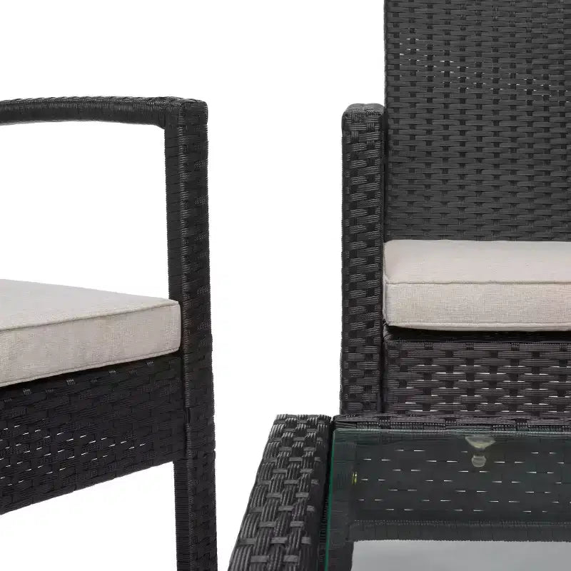 Bassey 4 Piece Living Set - Indoor/Outdoor - PAT7507 - Safavieh