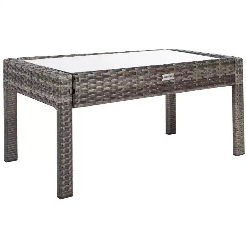 Bassey 4 Piece Living Set - Indoor/Outdoor - PAT7507 - Safavieh