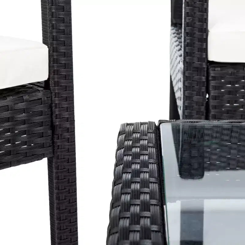 Bassey 4 Piece Living Set - Indoor/Outdoor - PAT7507 - Safavieh