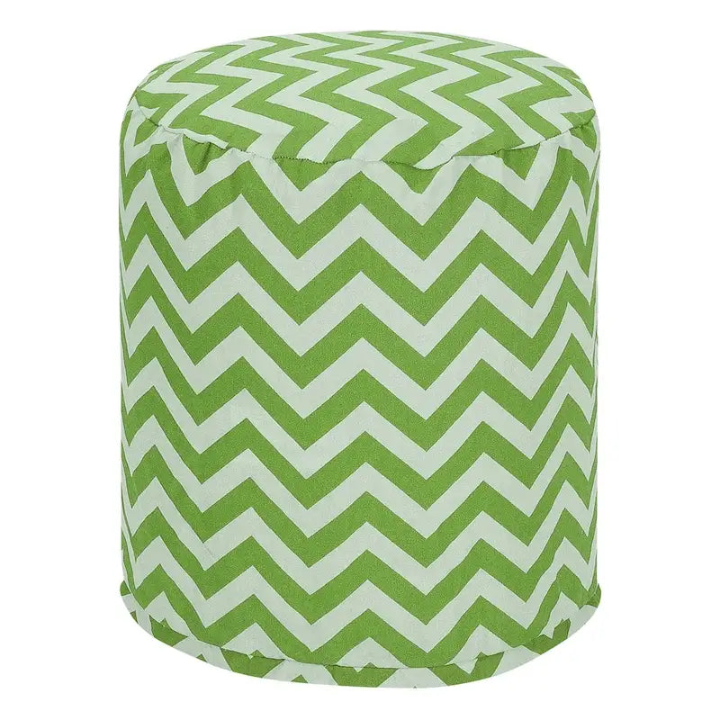 Pouf Chevron Intérieur / Extérieur 40,6 L x 40,6 P x 43,2 H cm