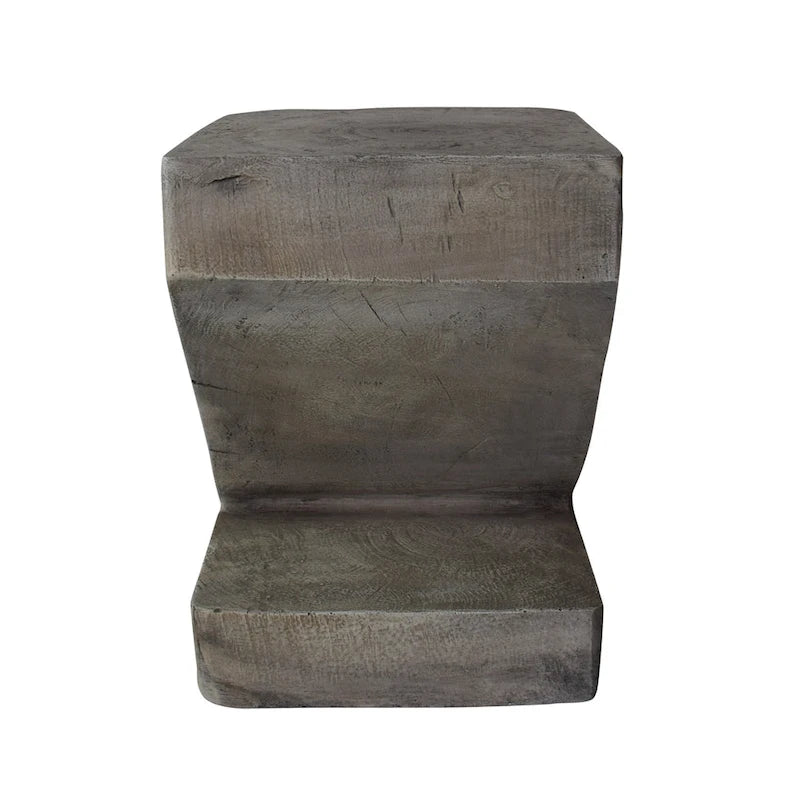 Table d'appoint en béton léger