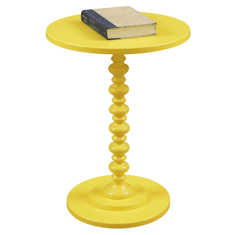 Table ronde à fût central