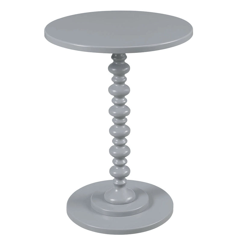 Table ronde à fût central
