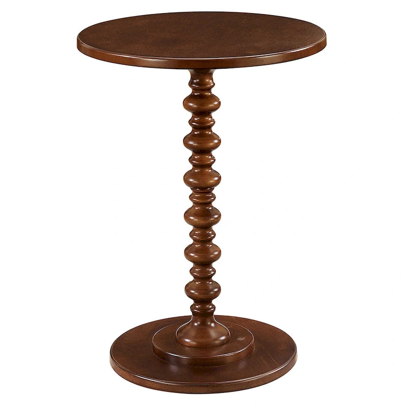 Table ronde à fût central
