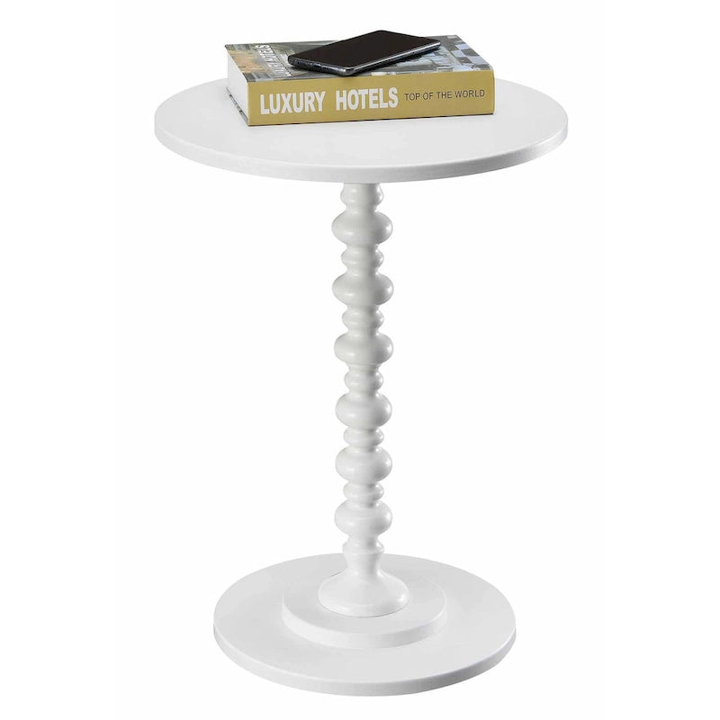 Table ronde à fût central