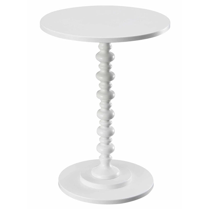 Table ronde à fût central
