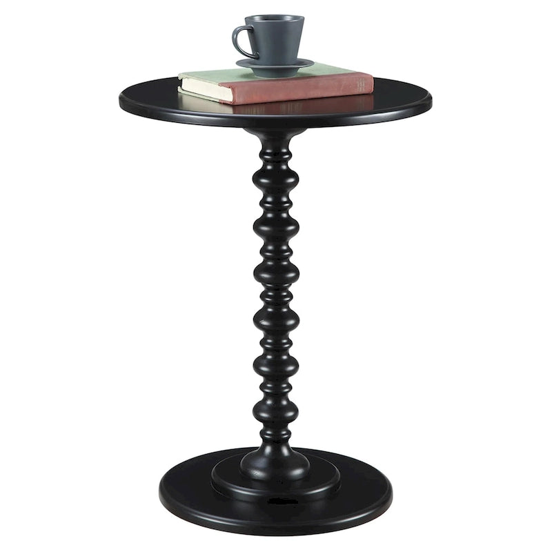 Table ronde à fût central