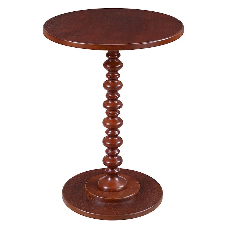 Table ronde à fût central