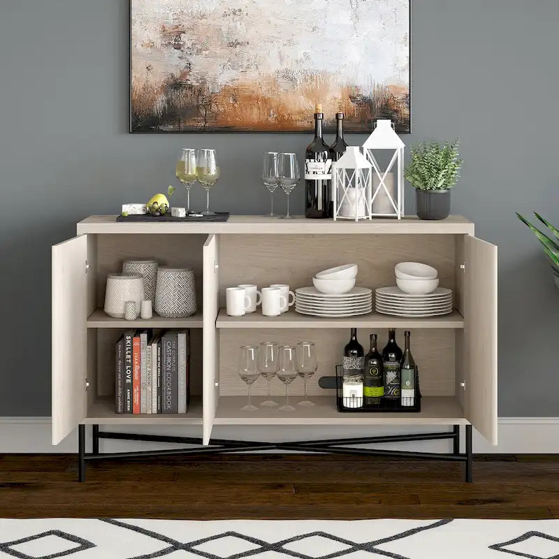 Table de buffet rectangulaire de 48 po de largeur - 47,5 po de largeur