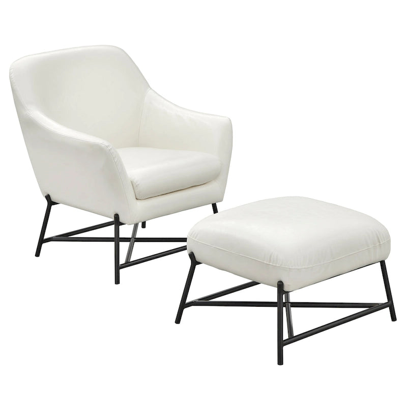 Fauteuil avec repose-pieds