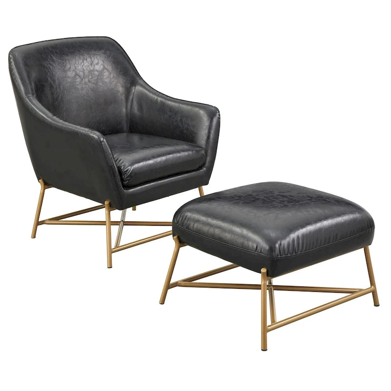 Fauteuil avec repose-pieds