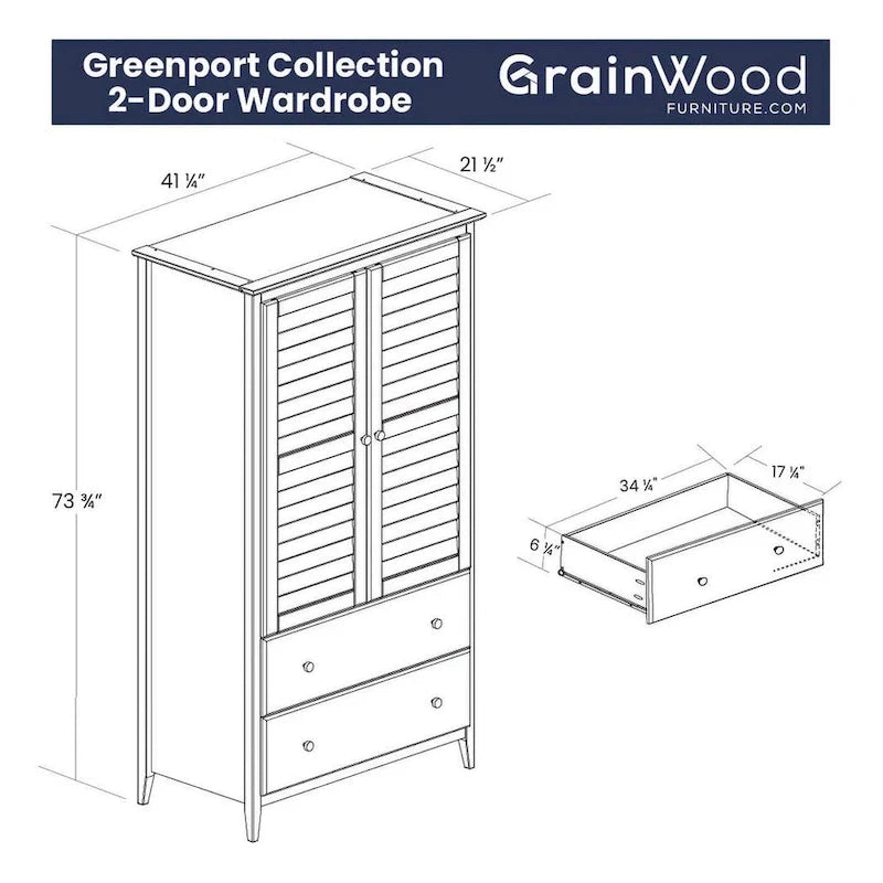 Armoire 2 portes