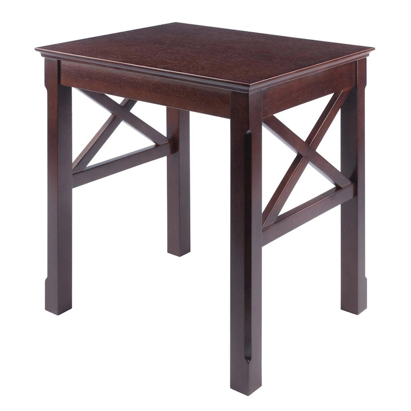 Tables gigognes 3 pièces, Cappuccino - 21.1L x 17.3P x 22.1H.