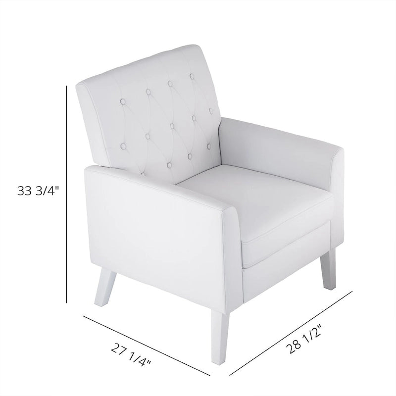 Fauteuil d'appoint en lin, fauteuil de salon confortable avec accoudoirs, fauteuil capitonné, fauteuils modernes, lot de 2